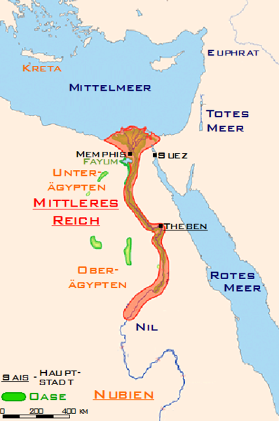 Karte Mittleres Reich (c) Webmaster